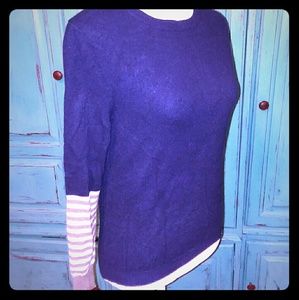 Loma London 100% cashmere navy sweater